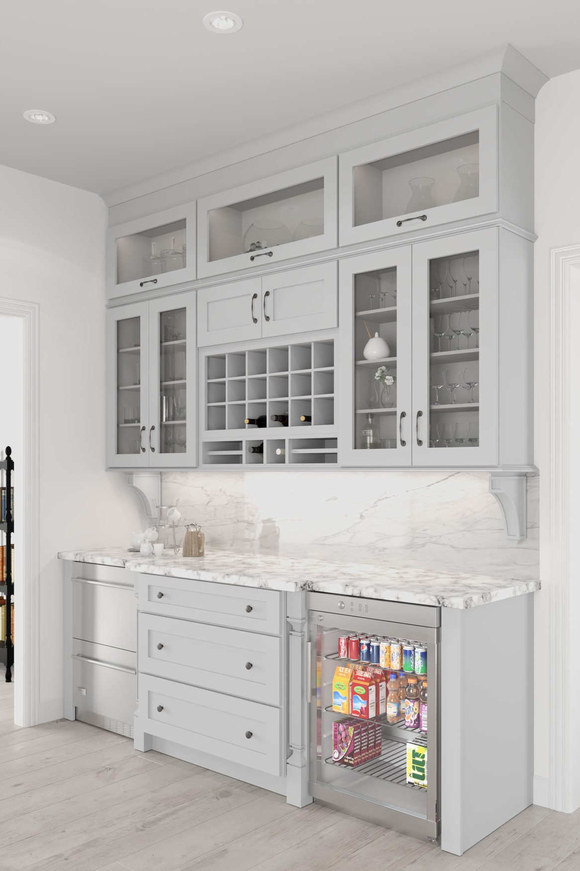 Midtown Painted Grey Shaker