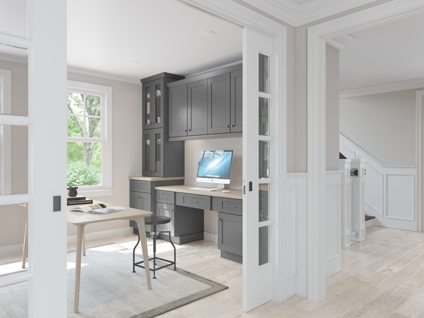 Graphite Grey Shaker - Quick Ship