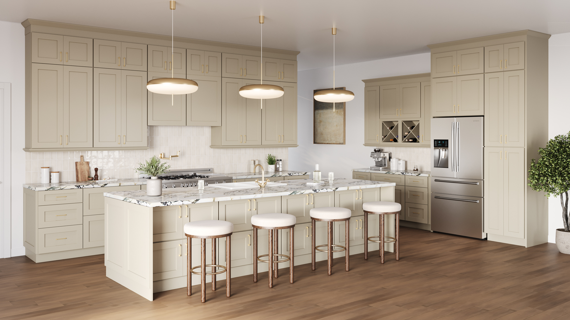 Stratton Khaki Shaker