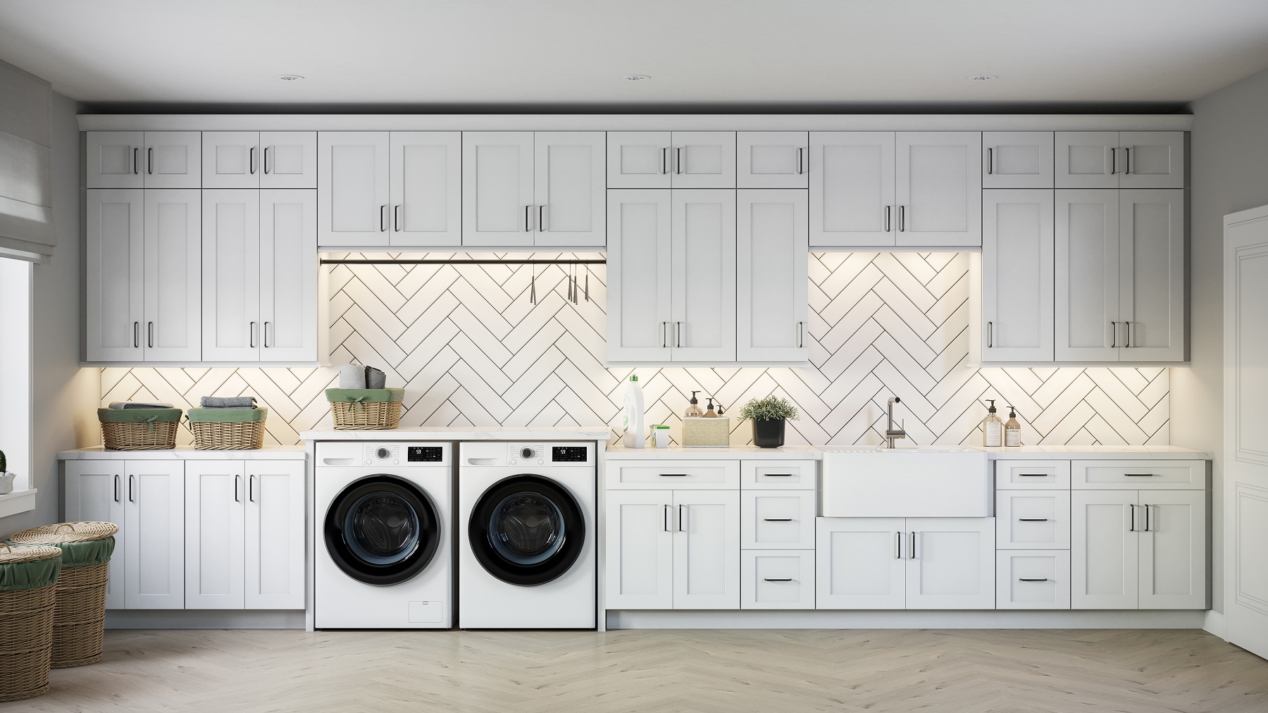 Frosted White Shaker