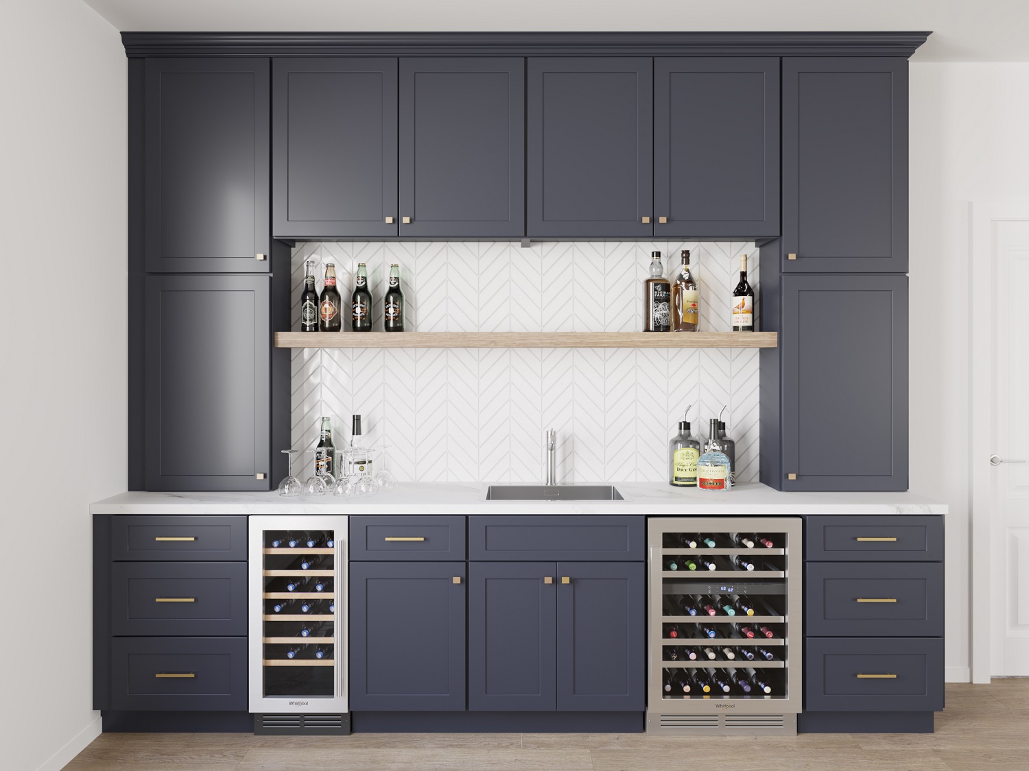 Midtown Indigo Shaker