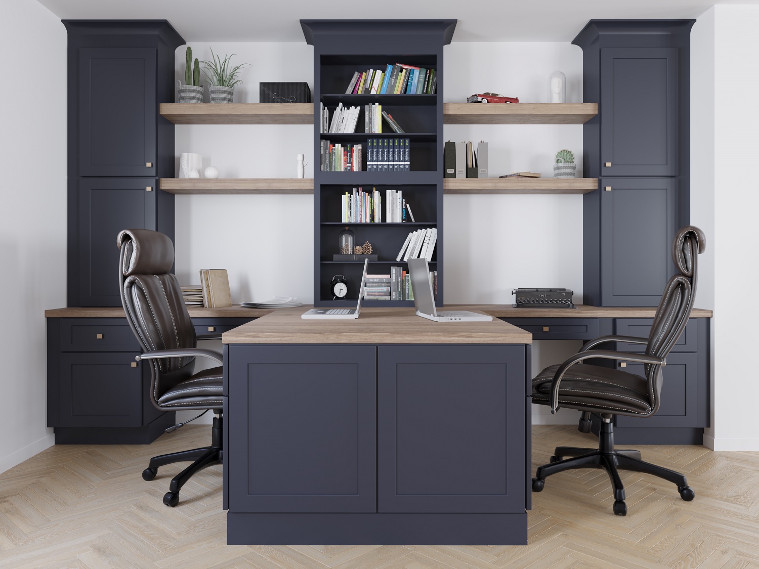 Midtown Indigo Shaker