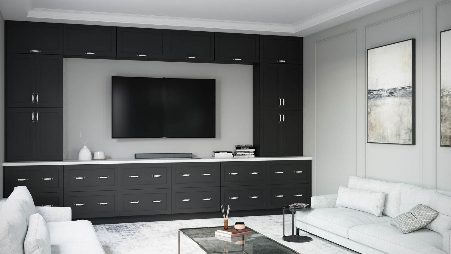 Madison Black Shaker