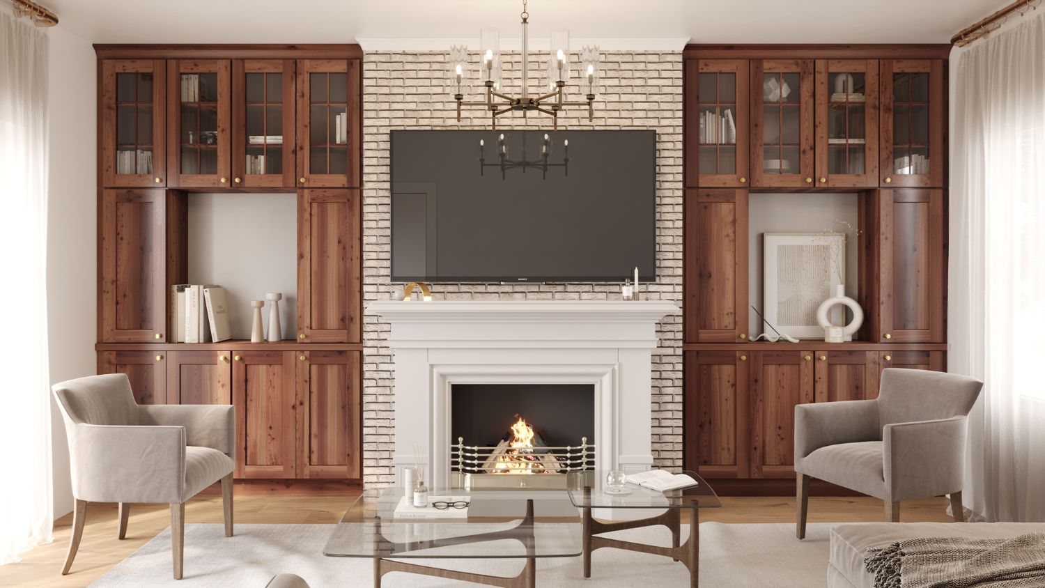 Farmhouse Walnut Shaker